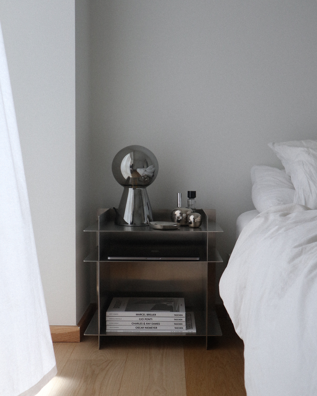 THE BEDSIDE TABLE